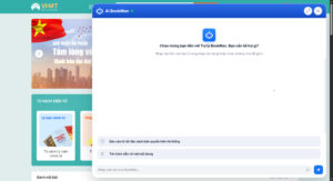 Giao diện phần mềm BookMan Ai